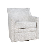 Crux Multicolor Swivel Accent Chair