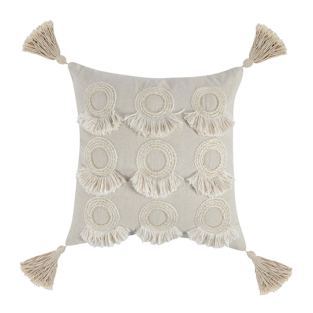 CT Mansa Natural 20x20 Throw Pillow (Set of 2) - Ornate Home