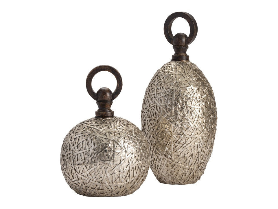 Tinsdale Silver Vases
