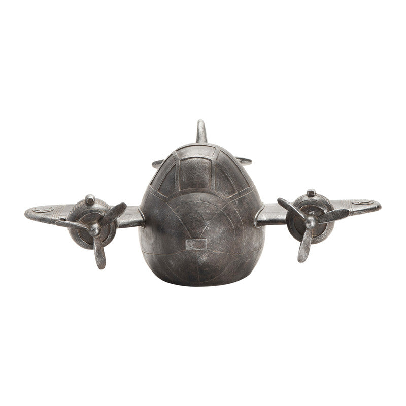 Airplane Grey Statue