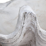 Henley White Resin Shell Sculpture