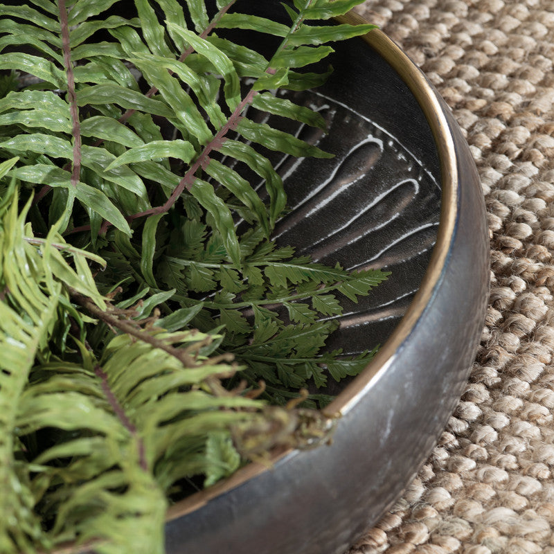 Jordan Bronze 3 Piece Round Metal Trays