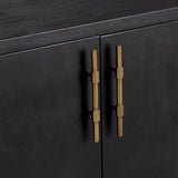 Ashford Black Four-Door Sideboard