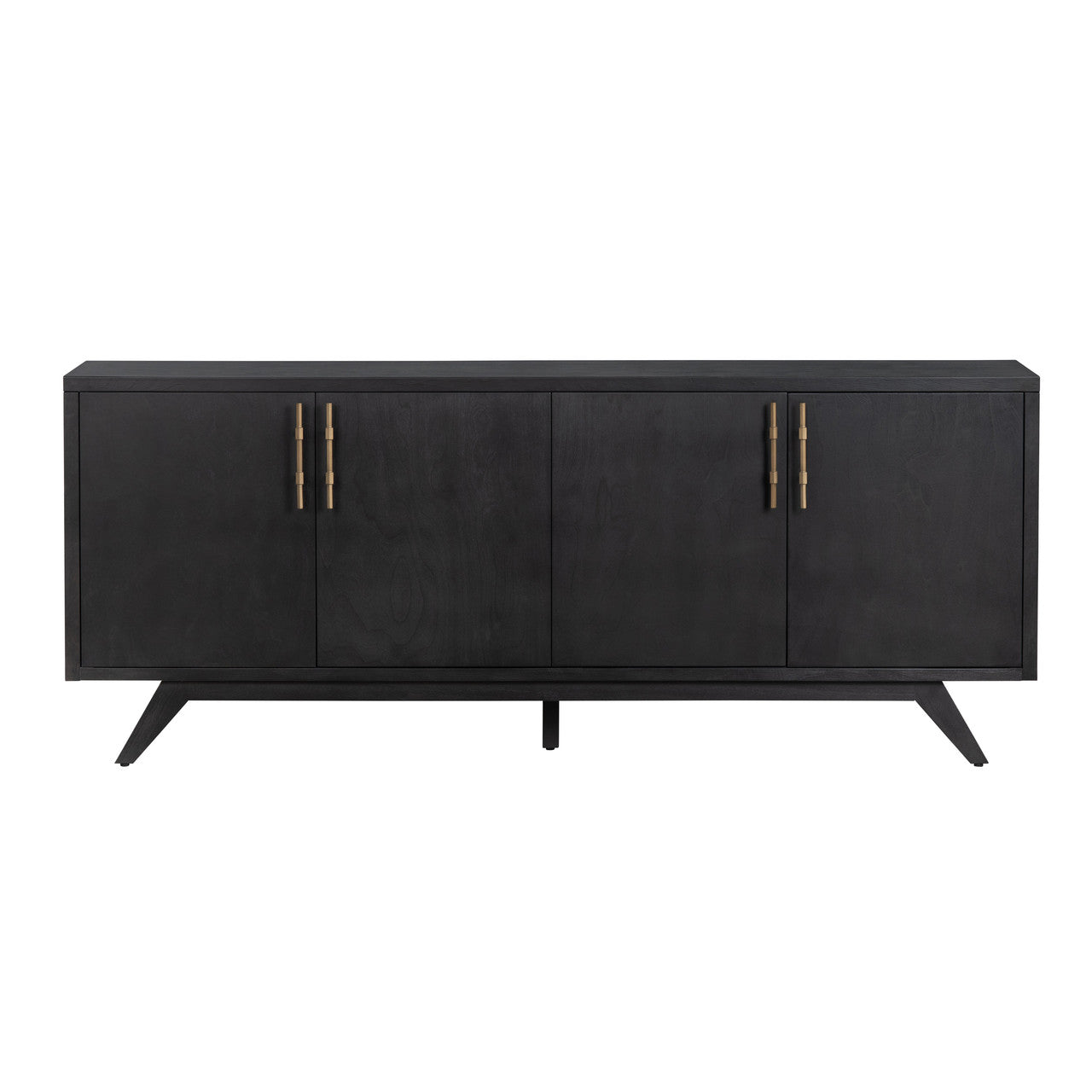 Ashford Black Four-Door Sideboard