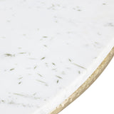 Athens White/Gold Cocktail Table