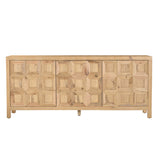 Huxley Tan Three-Door Sideboard