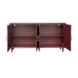 Arvada Red Four-Door Sideboard
