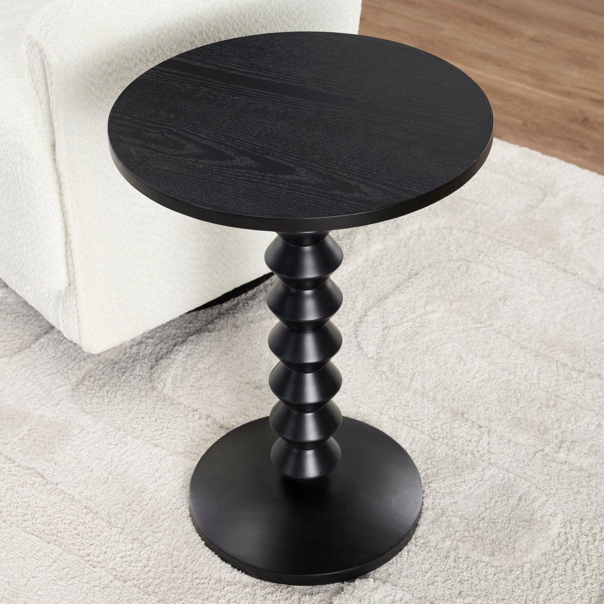 Taylor Black Accent Table