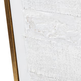 Emery White/Gold Canvas