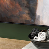 Equestrian Stakes Brown/Grey Canvas