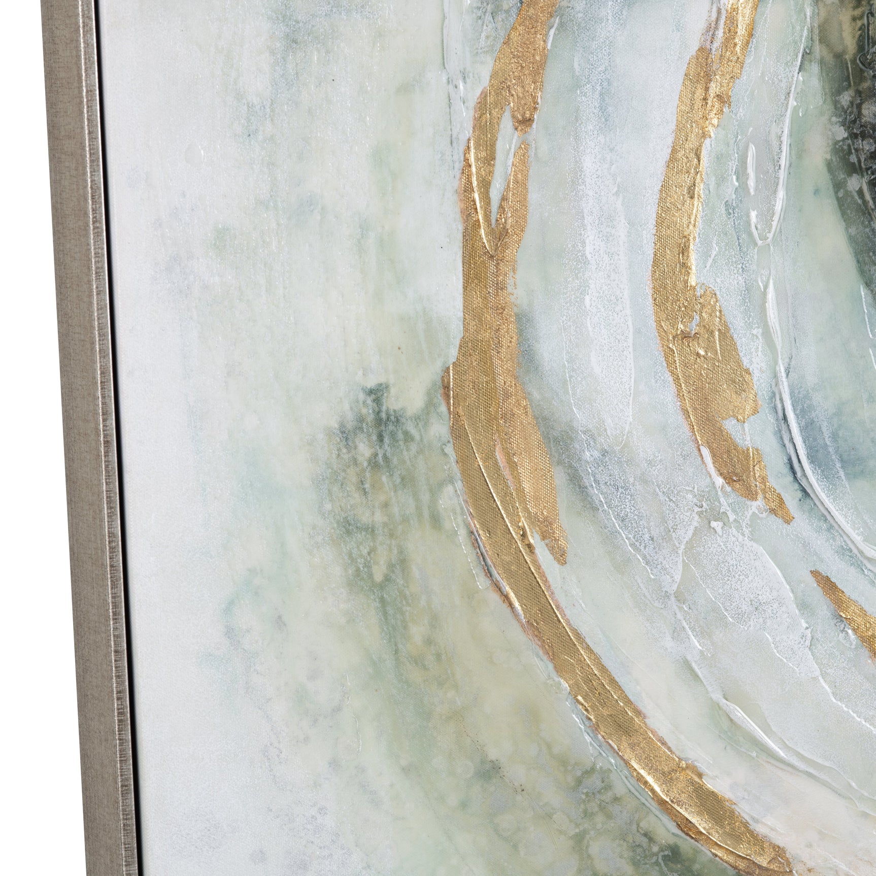 Eye Of Color Green/Blue Canvas