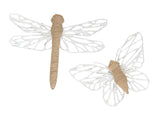 Wings Up Light Brown/Off-White Wall Decor