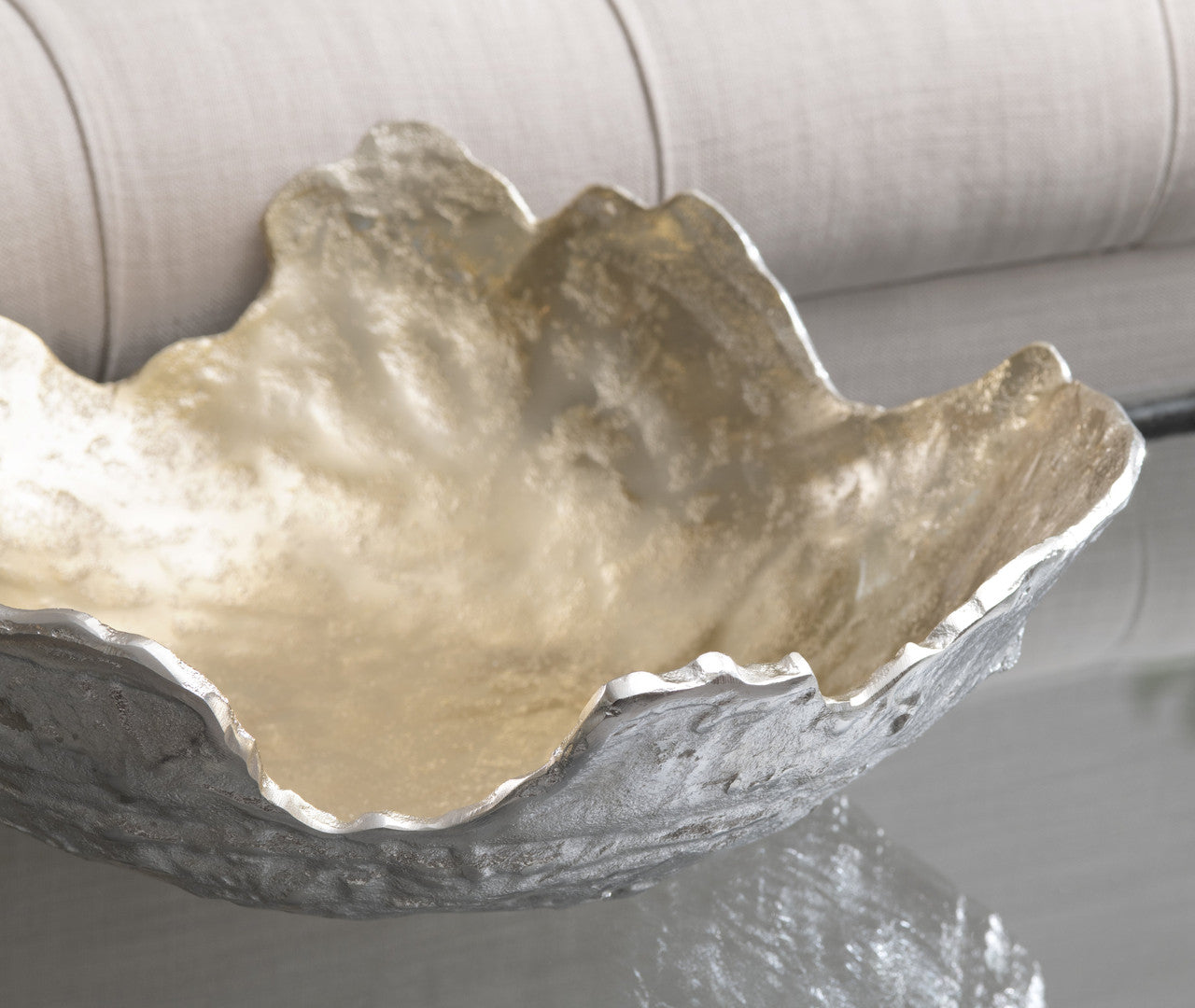 Suri Gold Sculpted Bowl