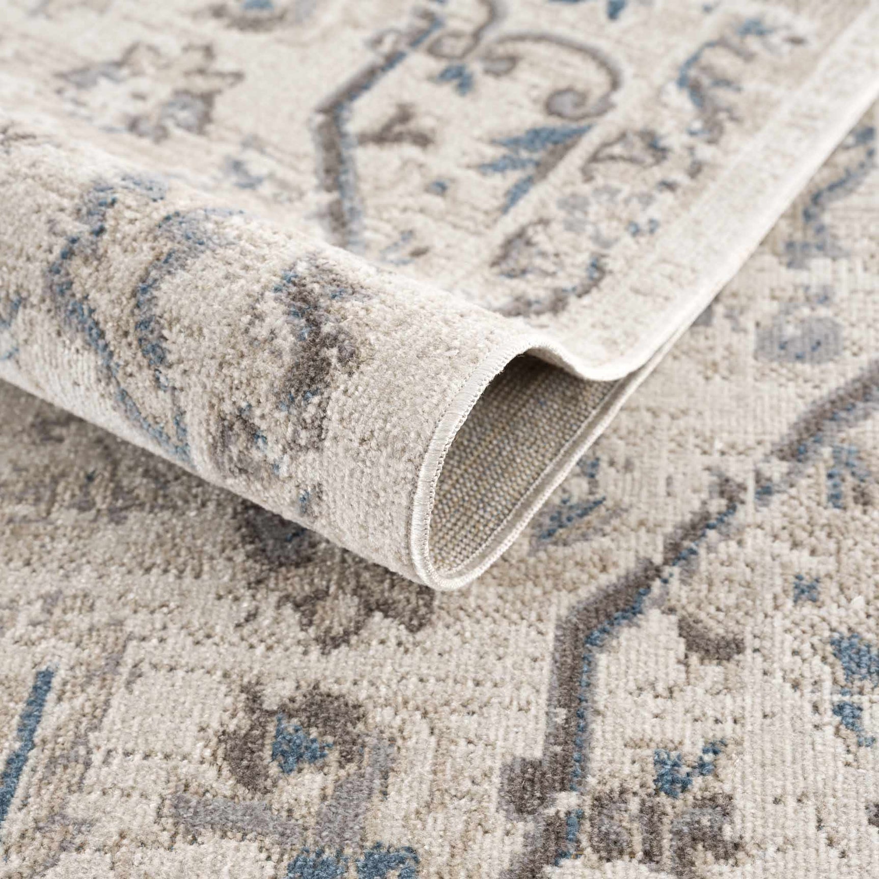 Cabacungan Cream Washable Area Rug - Clearance - Ornate Home