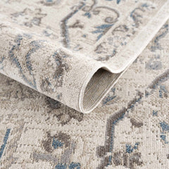 Cabacungan Cream Washable Area Rug - Clearance - Ornate Home