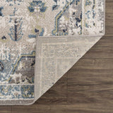 Cabacungan Gray & Blue Washable Area Rug - Ornate Home