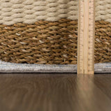 Cabacungan Gray & Blue Washable Area Rug - Ornate Home