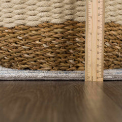 Cabacungan Gray & Blue Washable Area Rug - Ornate Home