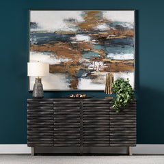 Cabalerro Wave Gray Sideboard - Ornate Home