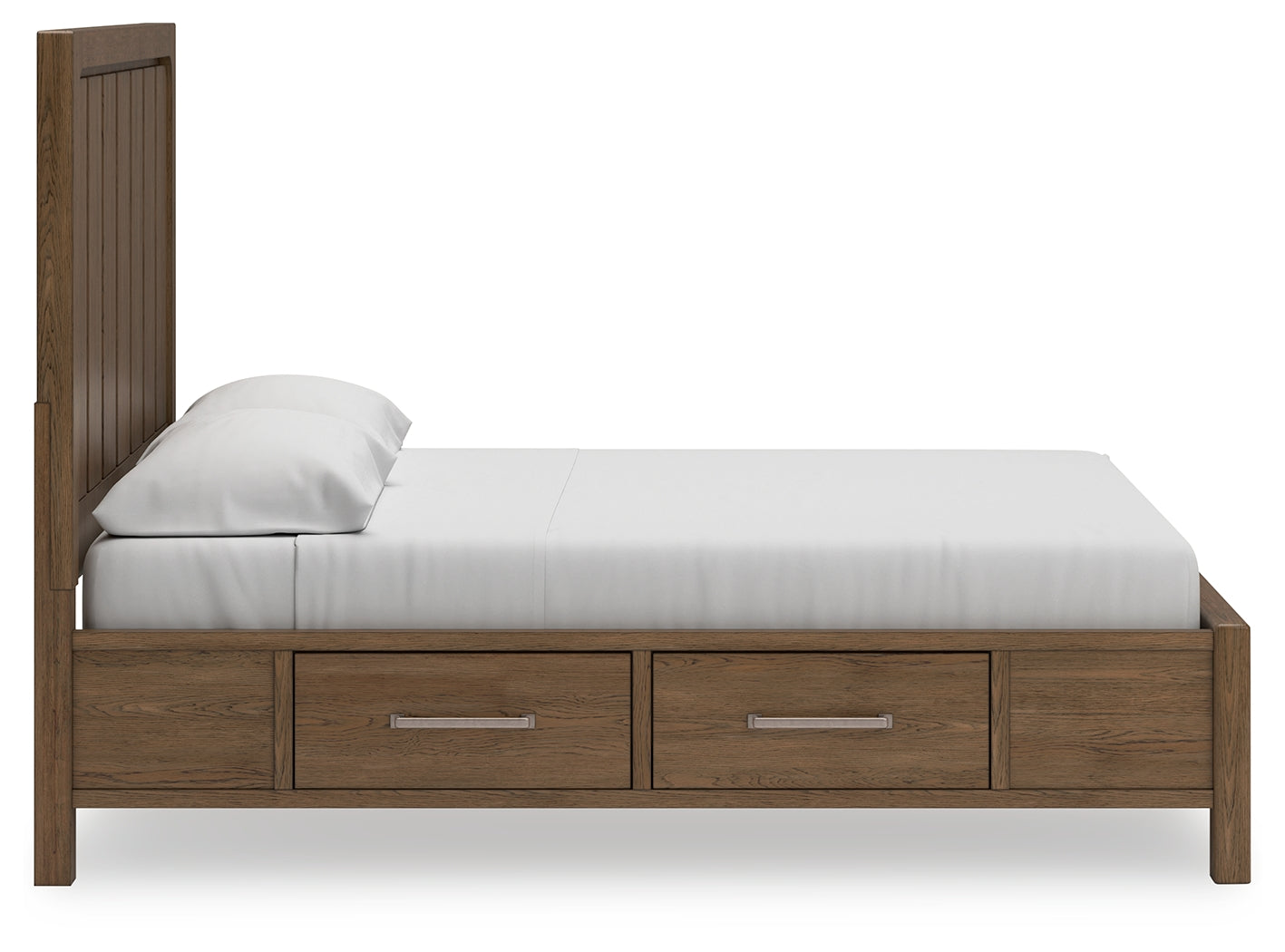 Cabalynn California King Panel Bedroom Set with Storage, Dresser and Mirror (Online Special Price) - Ornate Home