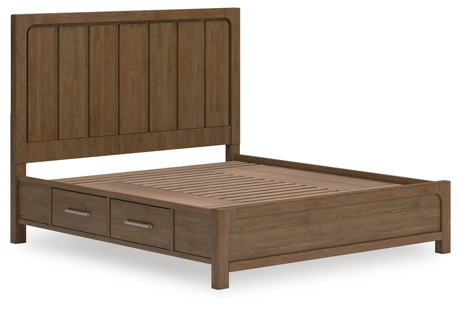 Cabalynn King Panel Bedroom Set with Storage, Dresser and Mirror (Online Special Price) - Ornate Home