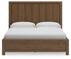 Cabalynn King Panel Bedroom Set with Storage, Dresser and Mirror - Ornate Home
