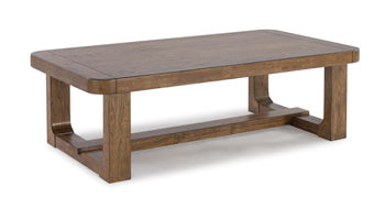 Cabalynn Light Brown Coffee Table (Online Special Price) - Ornate Home