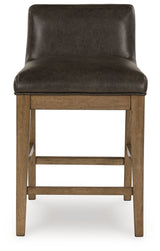 Cabalynn Light Brown Counter Height Dining Table and 4 Barstools (Online Special Price) - Ornate Home