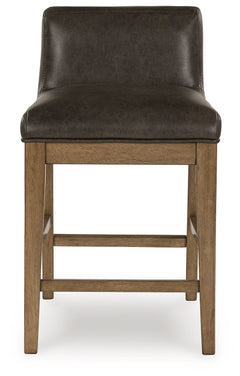 Cabalynn Light Brown Counter Height Dining Table and 4 Barstools - Ornate Home