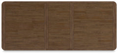 Cabalynn Light Brown Dining Table, 2 Chairs and Bench - Ornate Home
