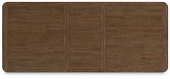 Cabalynn Light Brown Dining Table w/ Extension - Ornate Home