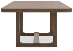 Cabalynn Light Brown Dining Table w/ Extension - Ornate Home