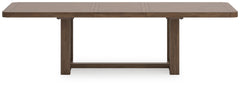 Cabalynn Light Brown Dining Table w/ Extension - Ornate Home