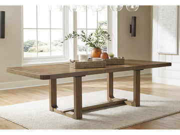 Cabalynn Light Brown Dining Table w/ Extension - Ornate Home