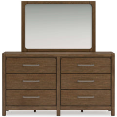 Cabalynn Light Brown Dresser & Mirror - Ornate Home
