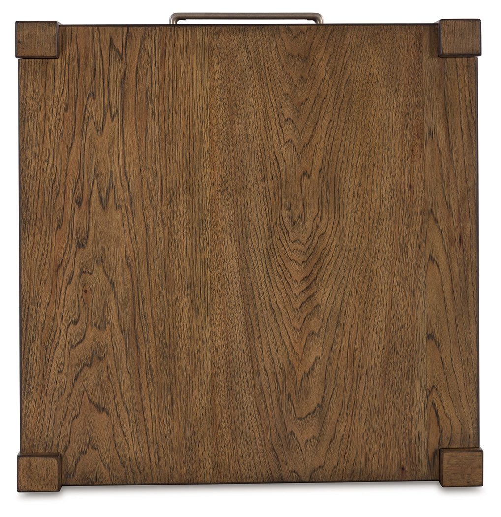 Cabalynn Light Brown End Table (Online Special Price) - Ornate Home