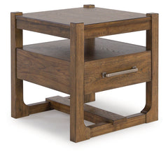Cabalynn Light Brown End Table - Ornate Home