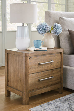 Cabalynn Light Brown Nightstand - Ornate Home