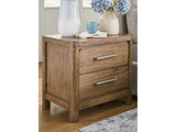 Cabalynn Light Brown Nightstand - Ornate Home