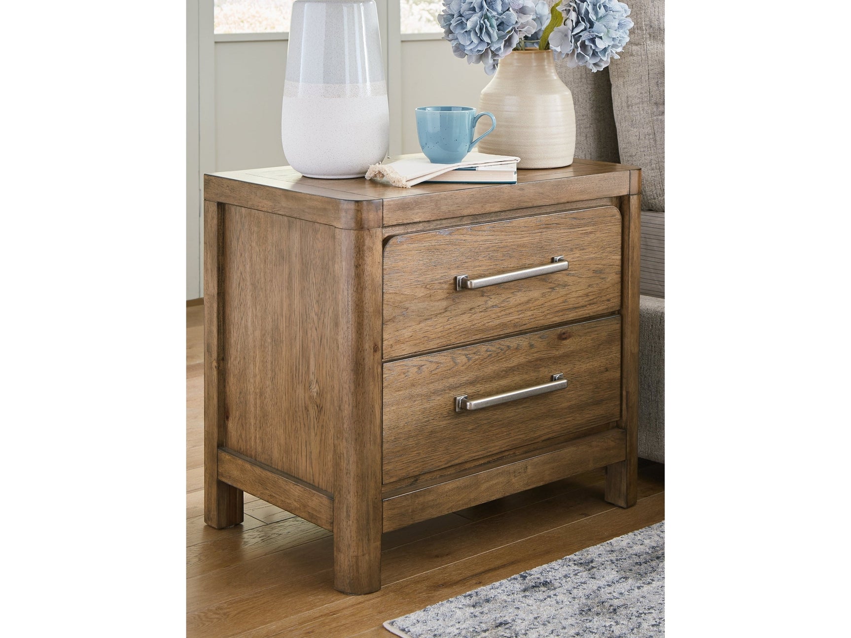 Cabalynn Light Brown Nightstand - Ornate Home