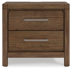 Cabalynn Light Brown Queen Panel Storage Bed, Dresser, Mirror and 2 Nightstands - Ornate Home