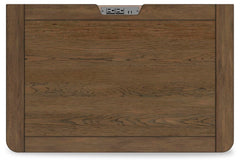 Cabalynn Light Brown Queen Panel Storage Bed, Dresser, Mirror and 2 Nightstands - Ornate Home