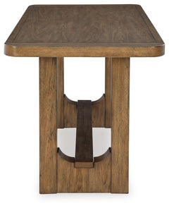 Cabalynn Light Brown Rectangular Counter Height Dining Room Table - Ornate Home