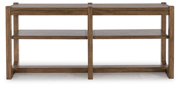 Cabalynn Light Brown Sofa Table - Ornate Home