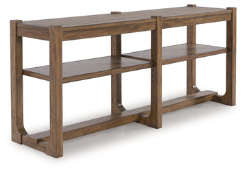Cabalynn Light Brown Sofa Table - Ornate Home