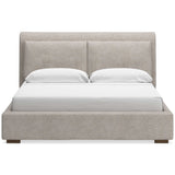 Cabalynn Oatmeal California King Upholstered Bed (Online Special Price) - Ornate Home