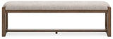 Cabalynn Oatmeal & Light Brown 63" Dining Bench - Ornate Home
