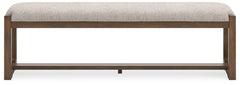 Cabalynn Oatmeal & Light Brown 63" Dining Bench - Ornate Home
