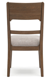 Cabalynn Oatmeal/Light Brown Extension Dining Table and 4 Chairs (Online Special Price) - Ornate Home