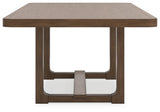 Cabalynn Oatmeal/Light Brown Extension Dining Table and 4 Chairs (Online Special Price) - Ornate Home